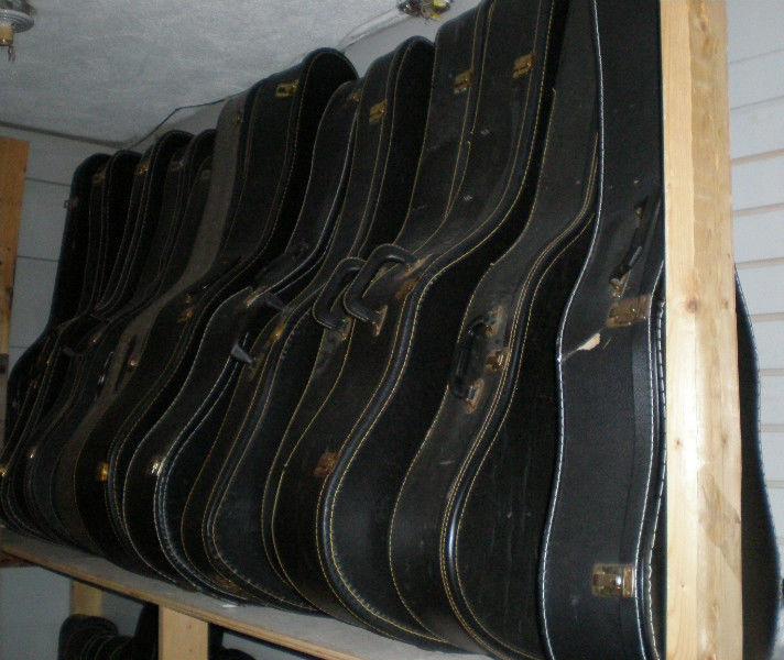 Used Chip Board Guitar Cases