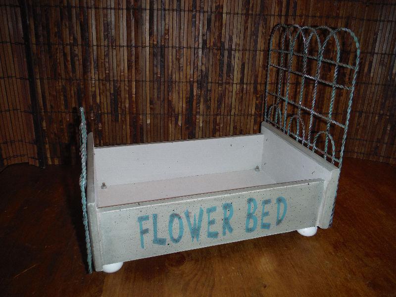 Indoor/Outdoor Flower Bed Planter - Doll Bed Furniture