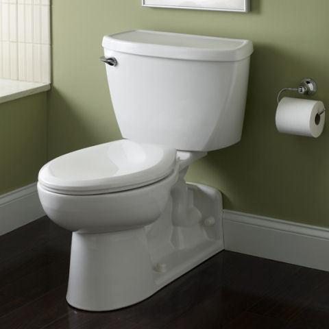 American Standard 1.6 gpf Elongated Pressure Assisted Toilet