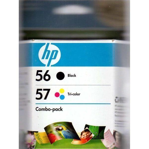 HP 56 / HP 57 Combo Pack Black/Tri-Color Ink Cartridge - NEW