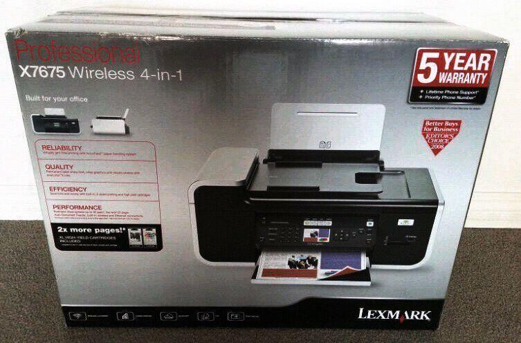 Lexmark Wireless All-In-One Colour Inkjet Printer