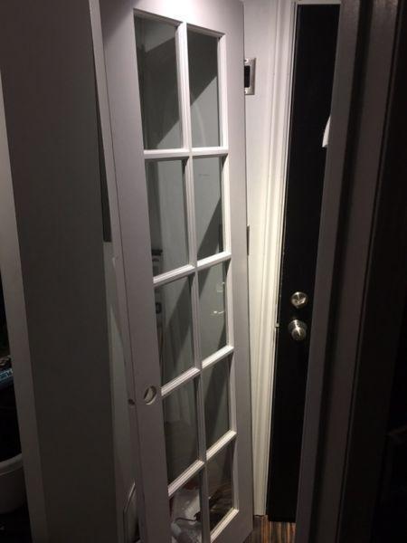 Interior closet doors