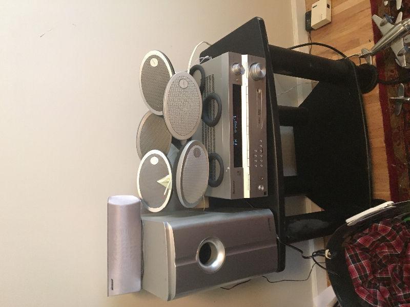 Pioneer sx316/complete speaker system