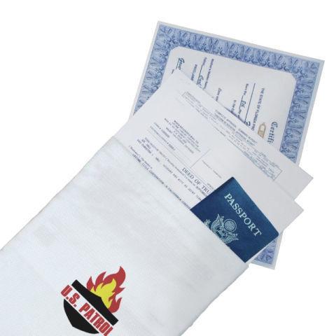 Two Fire Resistant Document Bags