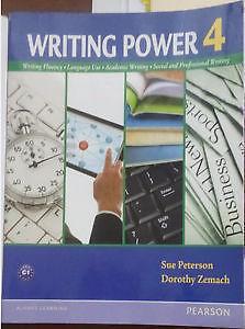 NAIT ESL level 6 book for sale: writing power 4