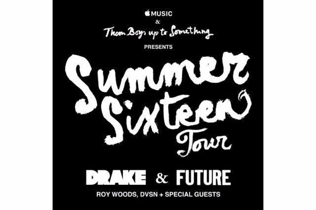 Sept 20 DRAKE and FUTURE Summer Sixteen Section 104 - 2 Tickets