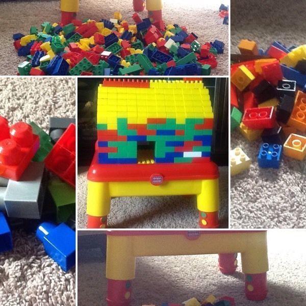 Lego Duplo and Mega Blocks