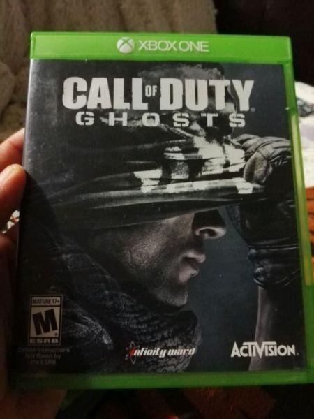 COD ghosts Xbox one