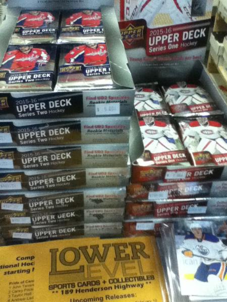 2015-16 Upper Deck NHL Hockey Card Series II Boxes in stock