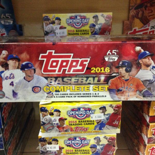 2016 Topps Baseball Card Factory Set