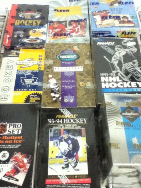 NHL Hockey Card Unopened Boxes