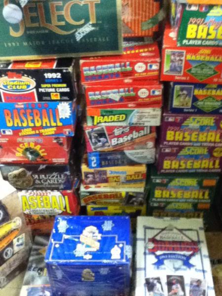 UNOPENED SPORTS CARD BOXES - HUGE SELECTION