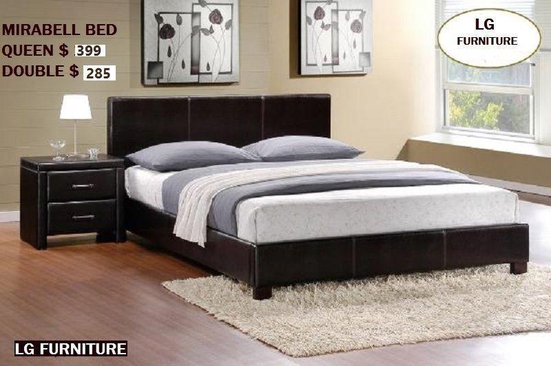 NEW LUXURY STYLE KING,QUEEN & DOUBLE BED FRAME BED & MATTRESS