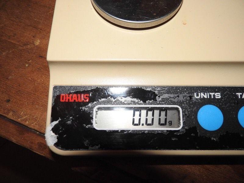 OHAUS precision jewellers scale 0.00