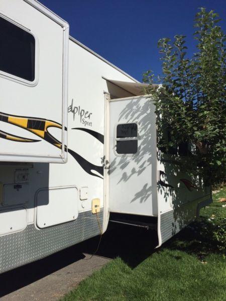 2007 forest river fifth wheel toy hauler Swap/trade