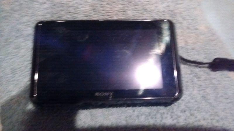 Touch screen sony digital camera