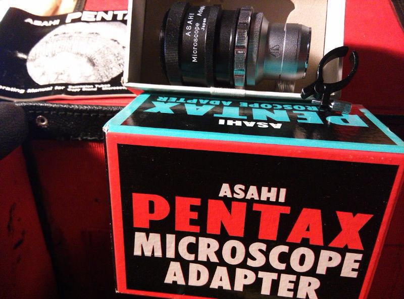 New Pentax Microscope Adapter II M42 Screw Mount t 25mm Micro,WA