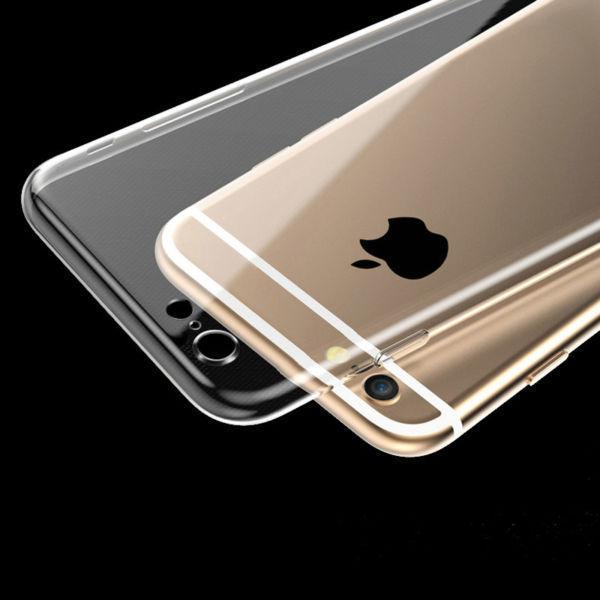 Clear Transparent Soft Silicone Gel Cover Case Skin 6 or 6S PLUS