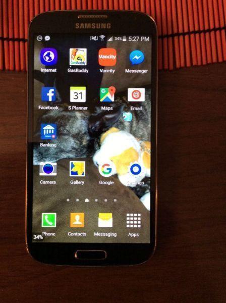 Samsung S4 cell phone 16gig for sale