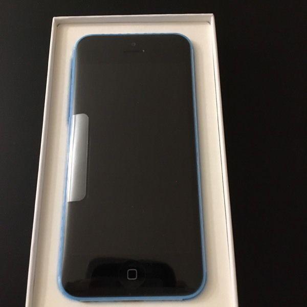 Brand new unlocked iPhone 5c blue unlocked