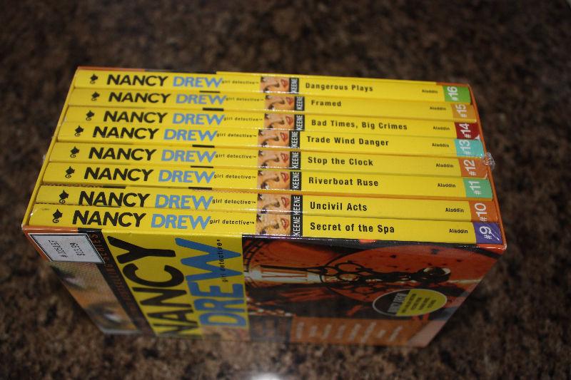 boxed set of Nancy Drew