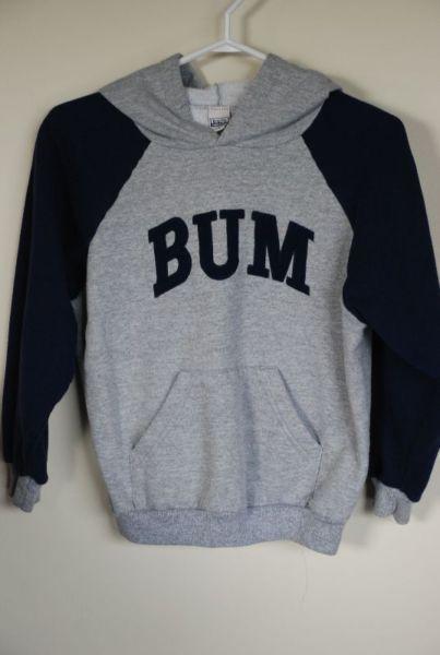 BUM Equipment Hoodie Size youth large
