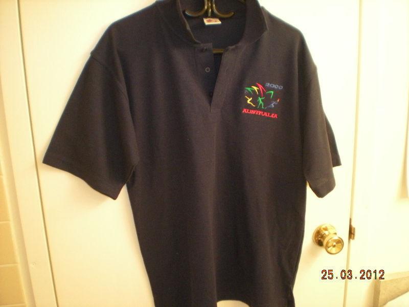 Sydney 2000 Summer Olympics Dark Blue Golf Shirt