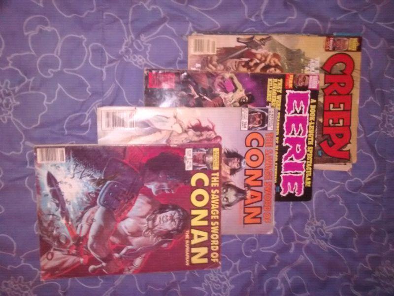 Comics and magazines