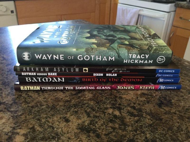 Batman comics and books