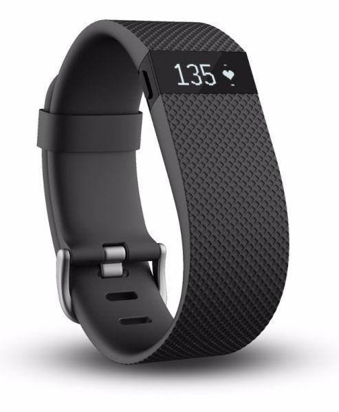 Fitbit Charge HR - Size Large - Black