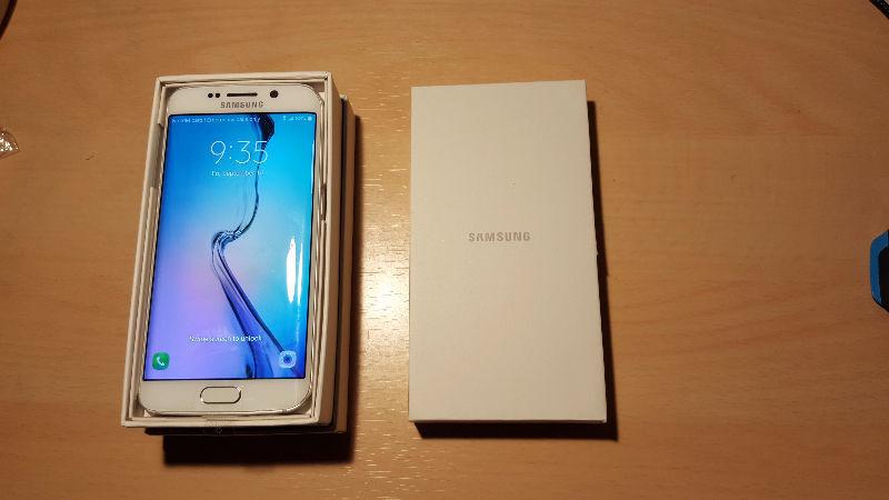 White 32GB Samsung Galaxy s6 Edge -- Rogers - $550