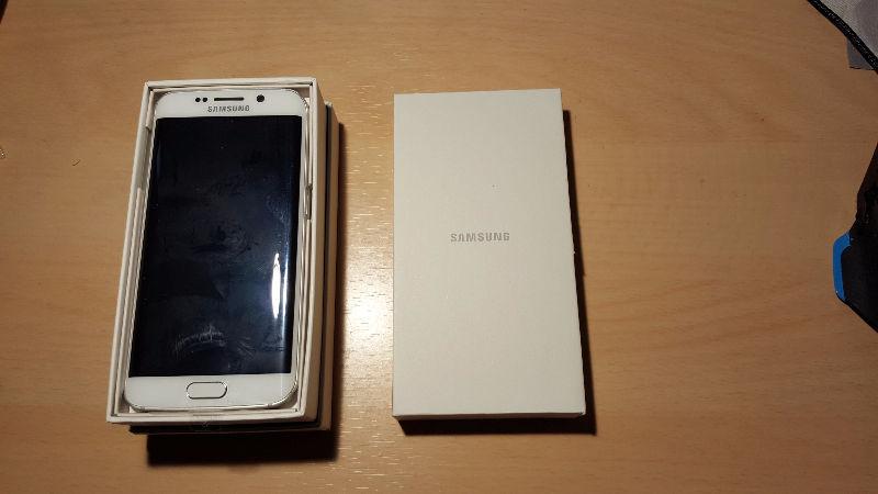 White 32GB Samsung Galaxy s6 Edge -- Rogers - $550