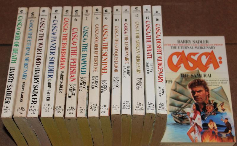 Casca - 15 Casca novels by Barry Sadler