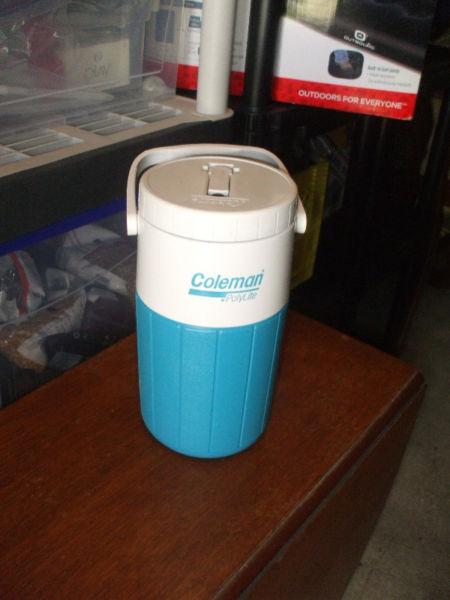 Coleman Water Jug w/ Handle & Straw Access Thingy