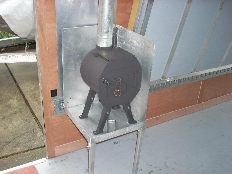 Little tubby wood stove and sauna stove