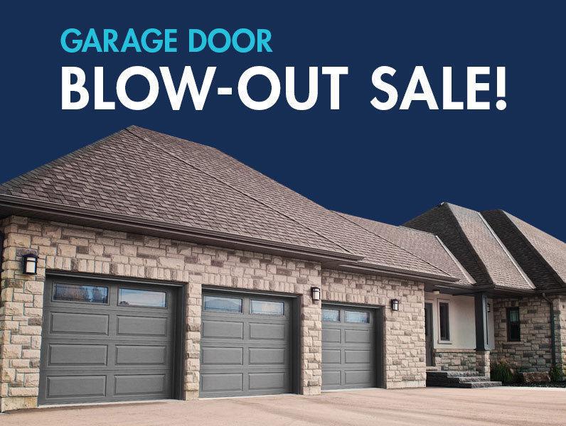 Garage Door Blowout Sale—Up to 50% Off!