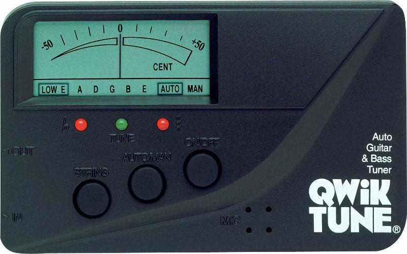 QwikTune QT1 Guitar and Bass Tuner