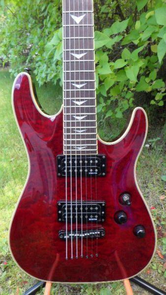 Schecter Omen Extreme 7 Electric Guitar $400