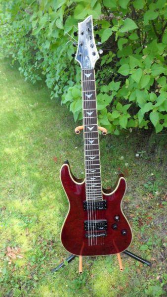 Schecter Omen Extreme 7 Electric Guitar $400