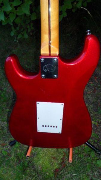 SX Custom Stratocaster Electric Guitar $300