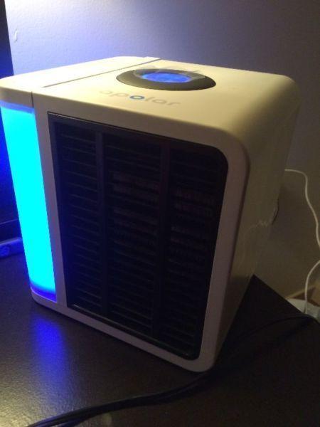 Personal air conditioner, humidifer, and purifier - all in one!