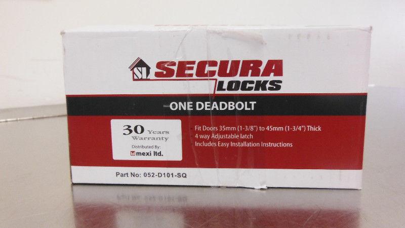 Secura locks deadbolts