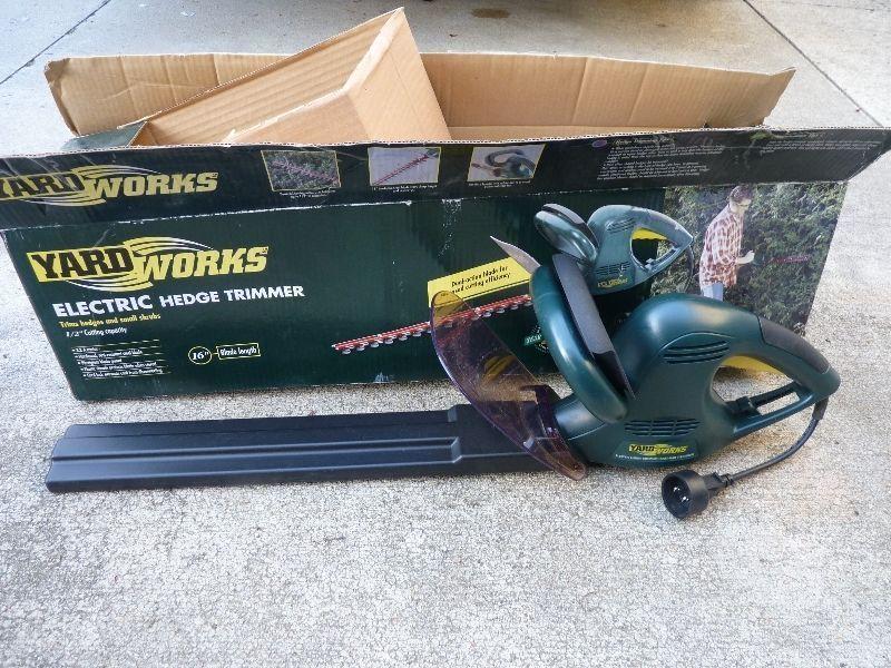 Electric Hedge Trimmer (Yard Works)