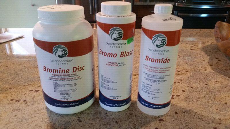 Bromine Hot Tub Chemicals (Beachcomber Brand)