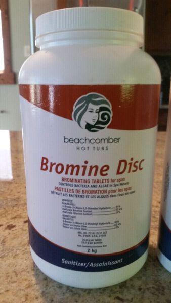 Bromine Hot Tub Chemicals (Beachcomber Brand)