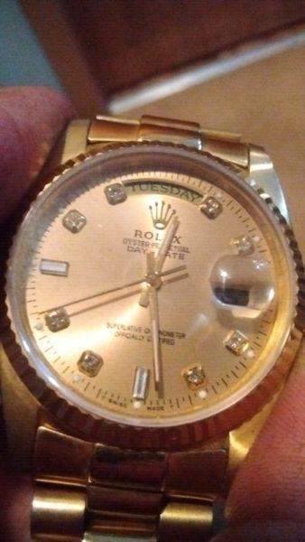 Very nice very good condition Rolex watch $16.000