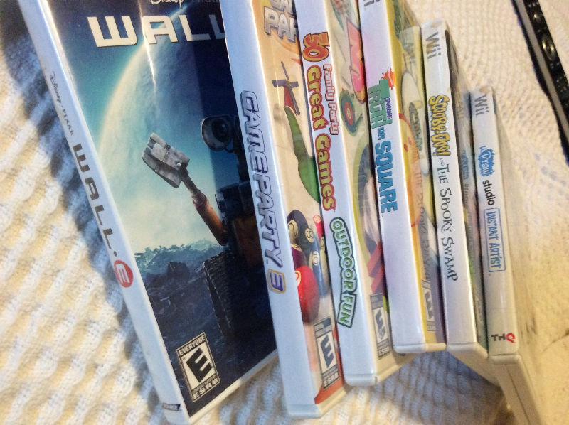 All wii accessories and wifi with games $100