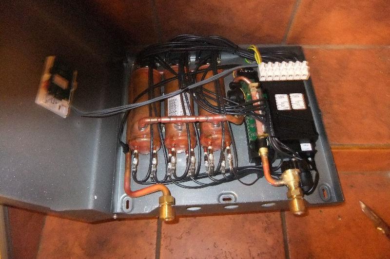 New Stiebel Eltron Tankless whole house water heater