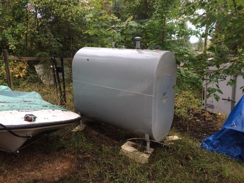 Home heating oil tank