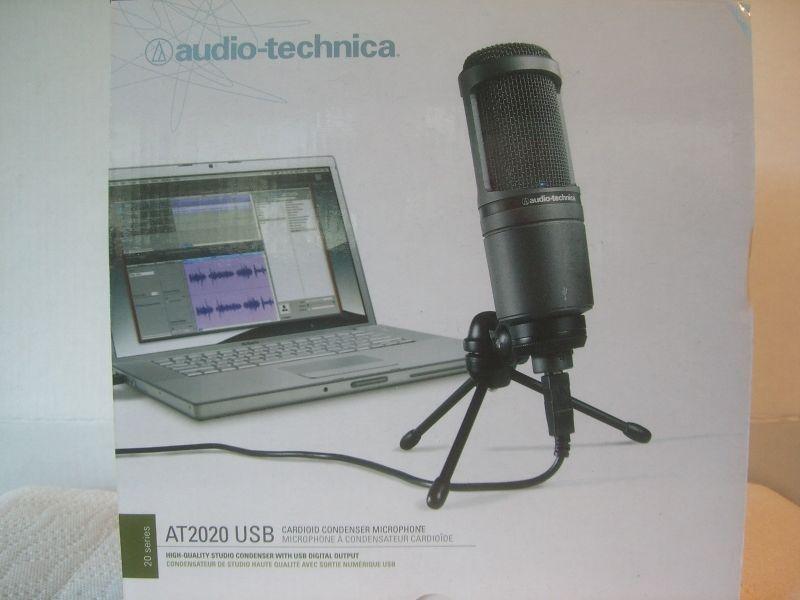 audio-technica AT2020 USB Microphone